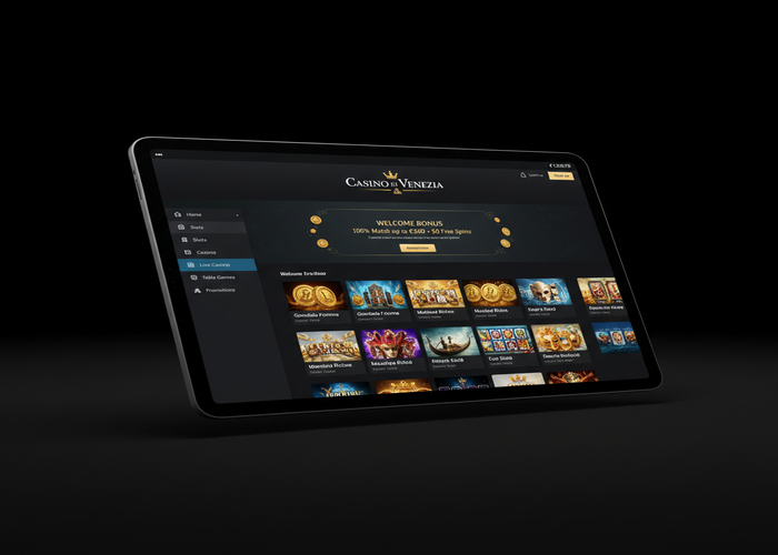 Casino di Venezia Casinò su tablet